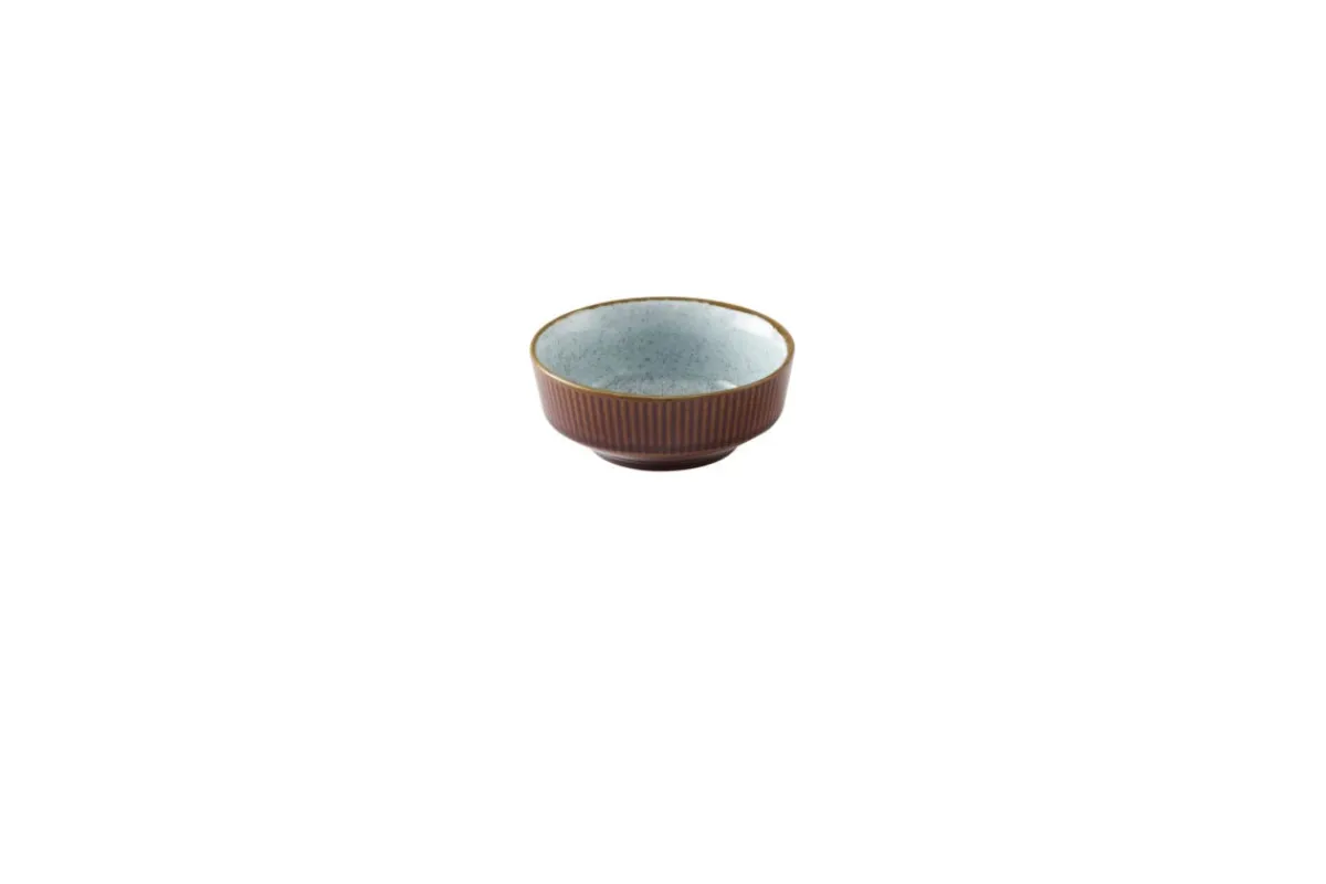 CHURCHILL Bol à soupe rond brun porcelaine vitrifiée Ø 11,5 cm Stonecast Natural Online