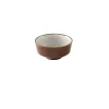 CHURCHILL Bol à soupe rond brun porcelaine vitrifiée Ø 13 cm Stonecast Natural Online
