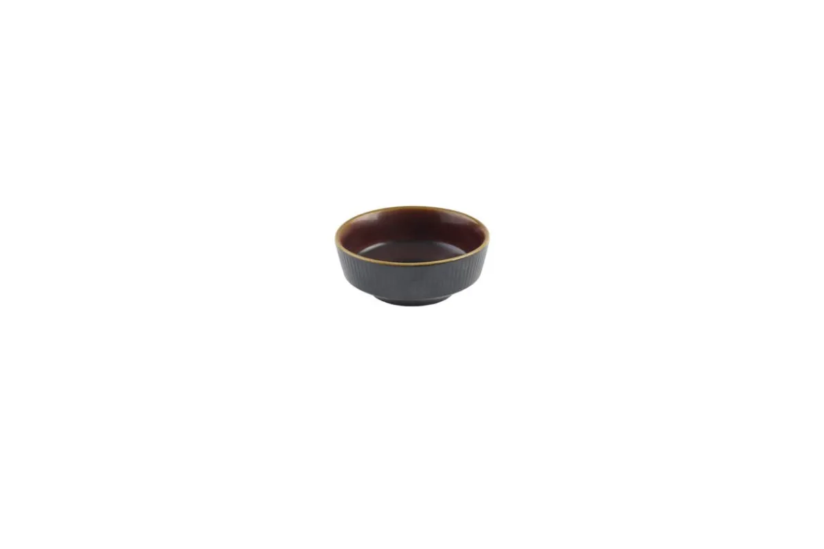 Bol à soupe rond Tokyo Black porcelaine vitrifiée Ø 13 cm Nourish Tokyo - CHURCHILL New