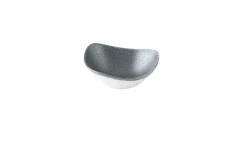 CHURCHILL Bol triangulaire bleu porcelaine vitrifiée 23,5 cm Astro Outlet