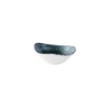 CHURCHILL Bol triangulaire bleu porcelaine vitrifiée 18,5 cm Chroma Online