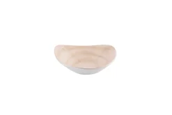 Bol triangulaire Canvas Coral porcelaine vitrifiée 23,5 cm Stonecast Canvas - CHURCHILL Online