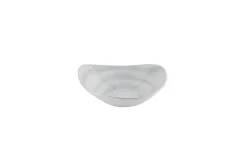 Bol triangulaire Canvas grey porcelaine vitrifiée 18,5 cm Stonecast Canvas - CHURCHILL Best