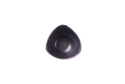 CHURCHILL Bol triangulaire deep purple porcelaine vitrifiée 15,3x15,3 cm Stonecast Patina Online