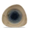 CHURCHILL Bol triangulaire gris porcelaine vitrifiée 23,5 cm Stonecast Aquaeous Best