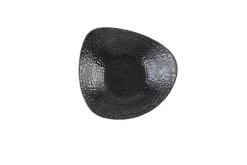 CHURCHILL Bol triangulaire noir porcelaine vitrifiée 23,5 cm Chroma Clearance