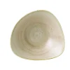 CHURCHILL Bol triangulaire Nutmeg Cream porcelaine vitrifiée 23,5x23,5 cm Stonecast Nutmeg New