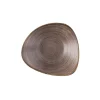 CHURCHILL Bol triangulaire Raw Brown porcelaine vitrifiée 18,5x18,5 cm Stonecast Raw Online