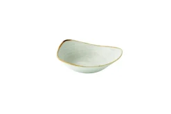 Bol triangulaire raw grey porcelaine vitrifiée 18,5x18,5 cm Stonecast Raw - CHURCHILL New