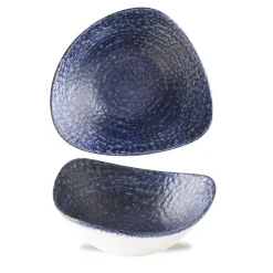CHURCHILL Bol triangulaire Twilight porcelaine vitrifiée 18,5 cm Chroma Clearance