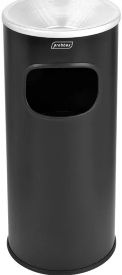 Borne cendrier acier 25x25x65 cm - PROBBAX Hot