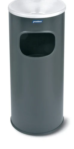 Borne cendrier acier 25x25x65 cm - PROBBAX Hot