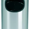 Borne cendrier inox 18/0 25x25x65 cm - PROBBAX Discount