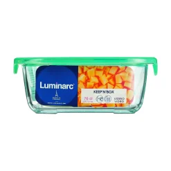 Boîte avec couvercle hermétique transparent verre trempé 12 cm Keep'n Box - LUMINARC Best