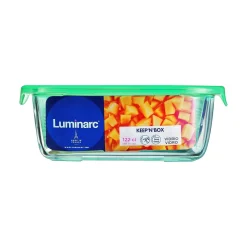 Boîte avec couvercle hermétique transparent verre trempé 14,9 cm Keep'n Box - LUMINARC Outlet