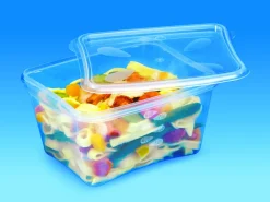 ALPHAFORM Boîte avec couvercle rectangulaire transparent 17,5x15,9x9,5 cm 150 cl Prestipack (30 pièces) Discount