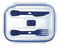 LUMINARC Boîte avec couvercle rectangulaire transparent verre trempé 20,56 cm Pure Box Active Online
