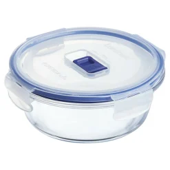 Boîte avec couvercle rond transparent verre trempé Ø 15,9 cm Pure Box Active - LUMINARC Clearance