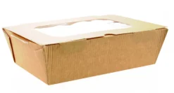 Boîte beige 18,5x12,5x6 cm 120 cl (136 pièces) - HUHTAMAKI Clearance