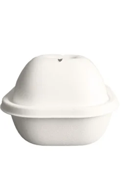 Boîte à burger blanc 15x15x10,5 cm Eko - COOKPLAY Online