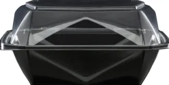Boîte carré noir 18,5x18,5x9 cm 80 cl Octaview (255 pièces) - DUNI Online