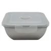Aucune Boîte de conservation micro-ondable inox 13x13x6 cm 0,6 L Avec couvercle Online