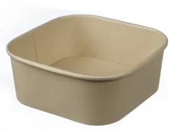 Boîte marron 17x17x7,5 cm Lingot (50 pièces) - SOLIA Discount