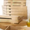 Boîte à pizza brun 29x29x4 cm (100 pièces) - EARTH ESSENTIALS New
