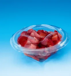Boîte rond transparent Ø 12 cm 7 cm 25 cl Sekipack (60 pièces) - ALPHAFORM Online