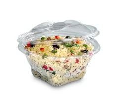 ALPHAFORM Boîte rond transparent Ø 18,5 cm 10,5 cm 100 cl Sekipack (50 pièces) Outlet