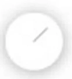 SPAAS Bougie rond blanc Ø 6 cm 15 cm Clearance