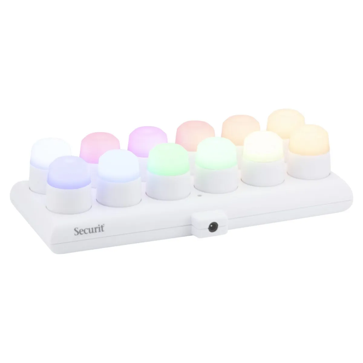 SECURIT Bougies led multicolores multicolore Ø 4 cm 5 cm Amsterdam (12 pièces) Clearance