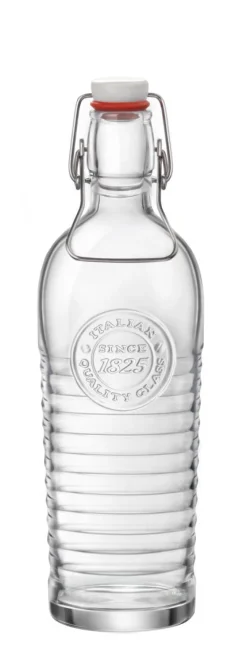 Bouteille avec bouchon verre 120 cl Officina 1825 - BORMIOLI ROCCO New