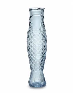 SERAX Bouteille irrégulier bleu verre 1 L Fish&fish Best