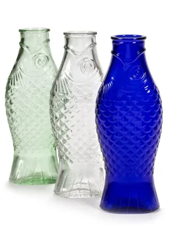 Bouteille irrégulier vert verre 1 L Fish&fish - SERAX New