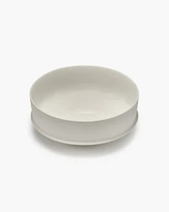 SERAX Bowl rond Alabaster porcelaine Ø 28 cm Dune Discount