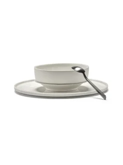 Bowl rond Alabaster porcelaine Ø 19 cm Dune - SERAX Online