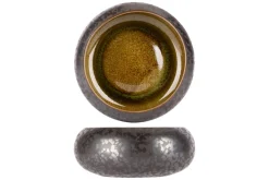 PROOF Bowl rond argent porcelaine Ø 13 cm Elements Mineral Best