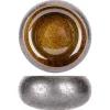 Bowl rond argent porcelaine Ø 15 cm Elements Mineral - PROOF Best