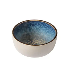 ACCOLADE Bowl rond bleu foncé porcelaine Ø 12 cm Seablue