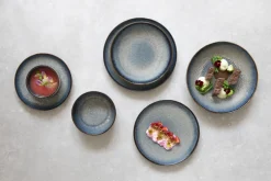 ACCOLADE Bowl rond bleu foncé porcelaine Ø 16 cm Seablue Sale