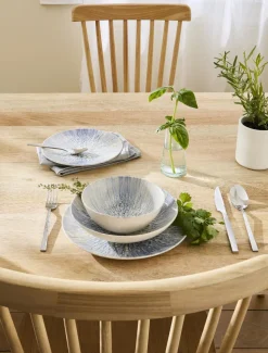 ESSENTIALS COLLECTION Bowl rond bleu porcelaine Ø 16 cm Coral Clearance