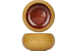 PROOF Bowl rond jaune porcelaine Ø 8 cm Elements Mustard Online