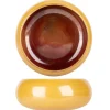 PROOF Bowl rond jaune porcelaine Ø 13 cm Elements Mustard New