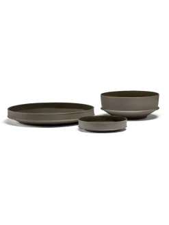 Bowl rond Slate porcelaine Ø 41 cm Dune - SERAX Clearance