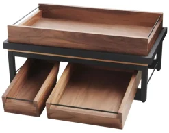 Box gn1/2 noyer 32,5x26,5x7 cm En Scène - REVOL Best