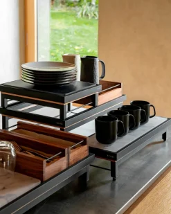 Box gn1/2 noyer 32,5x26,5x7 cm En Scène - REVOL Best