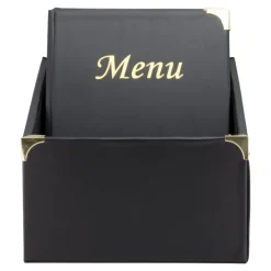 SECURIT Box pour protège-menu noir Basic Online