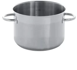 PRO.COOKER Braisière inox Sans revêtement Sans couvercle Ø 32 cm 19 cm 15,2 L Qualiplus New