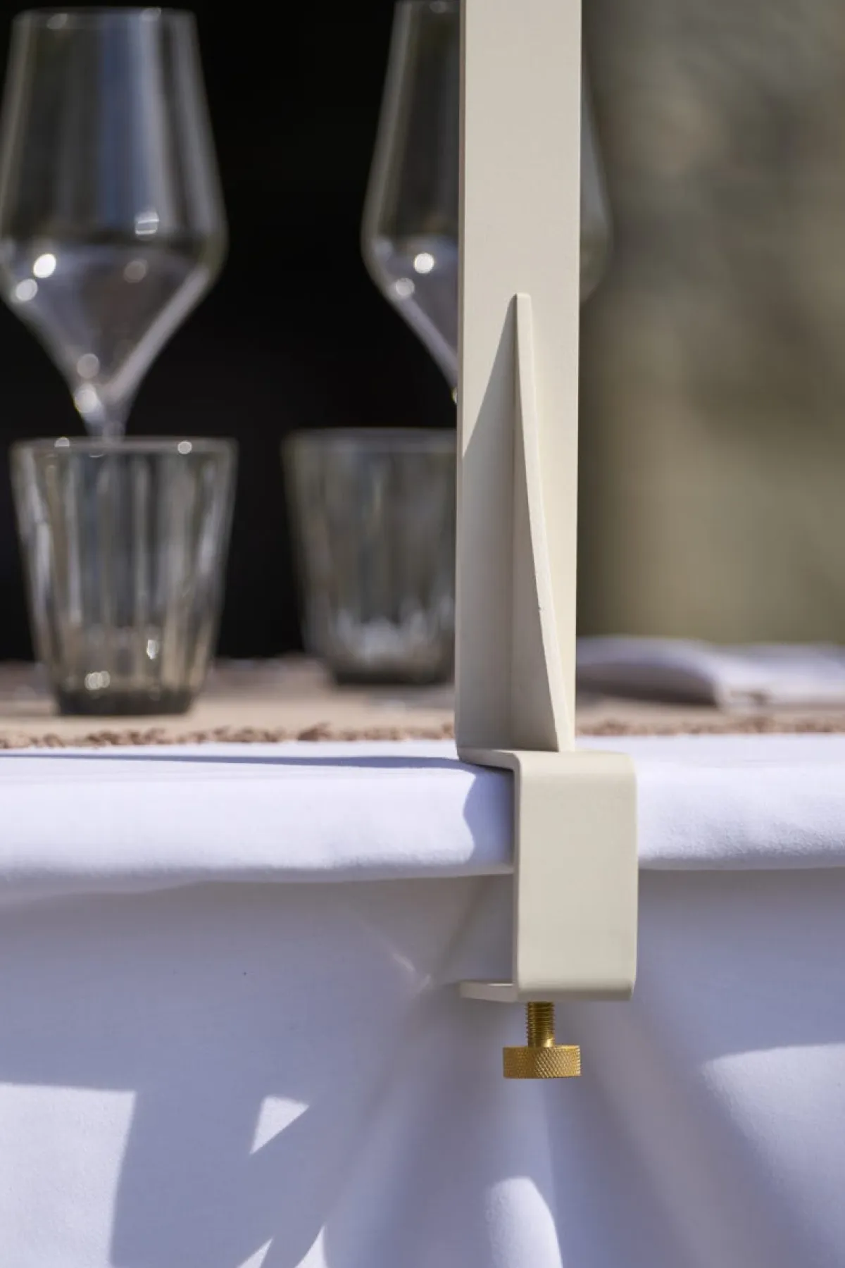 PARANOCTA Bras déporté pour table Ivoire 100 cm New